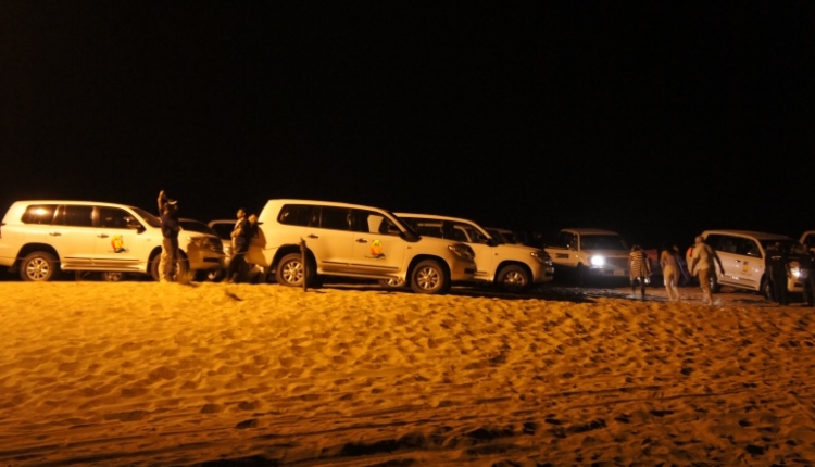 evening desert