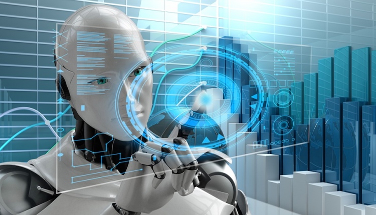 Artificial Intelligence Technology Futuristic